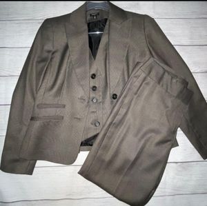 Nine West Women’s 3pc pantsuit blazer & vest 8P